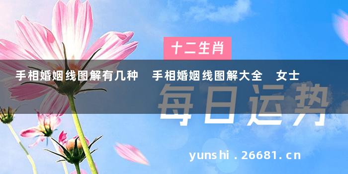手相婚姻线图解有几种 手相婚姻线图解大全 女士
